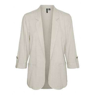 Vero moda giacca in lino jesmilo 3/4 loose blazer wvn ga noos